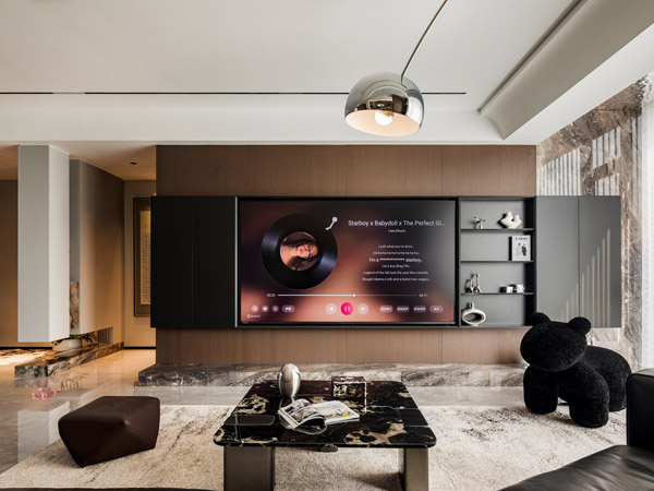 北兴三千城135平混搭轻奢效果图案例